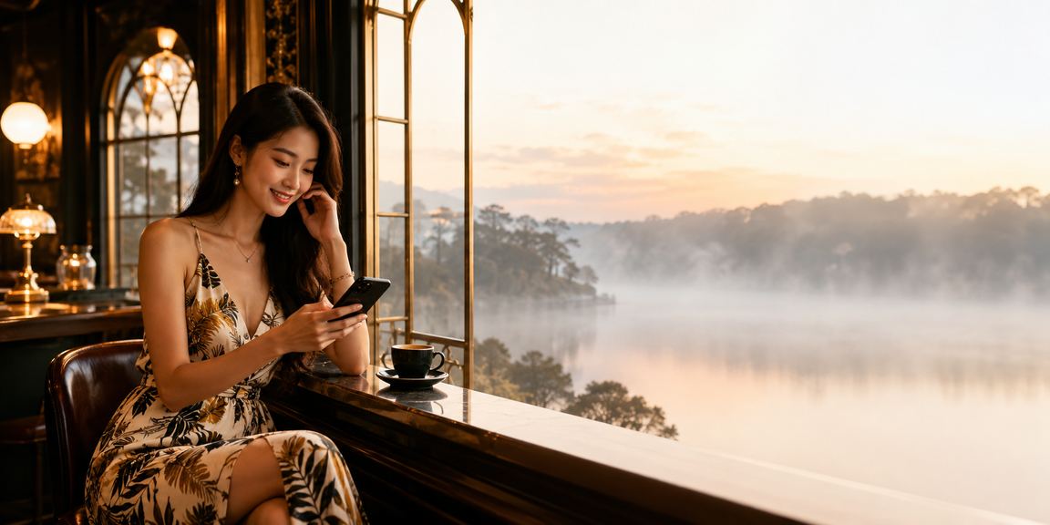 Người dùng tại Đà Lạt trải nghiệm casino trên điện thoại di động