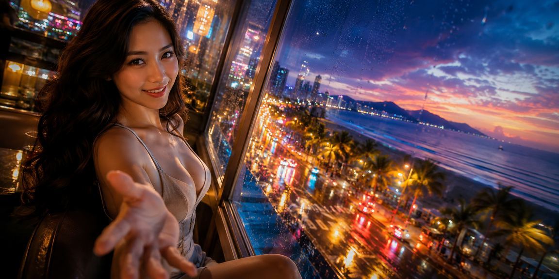 Người dùng Đà Nẵng kiểm tra giao dịch thanh toán tại 7200 bên tách cà phê buổi sáng