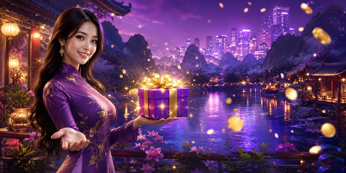 Sảnh cá cược hiện đại tại Ninh Bình với ánh đèn neon rực rỡ về đêm