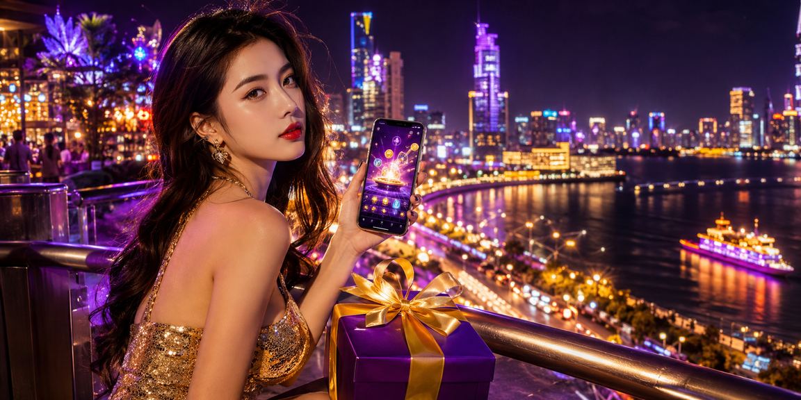 Người chơi tại Sài Gòn trải nghiệm casino trực tuyến với ánh đèn neon hiện đại về đêm